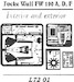 Focke Wulf FW190A/F/G interior and exterior Detail set KOL7201