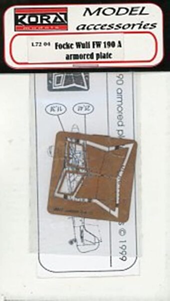 Focke Wulf FW190A Armour Plate  L7204