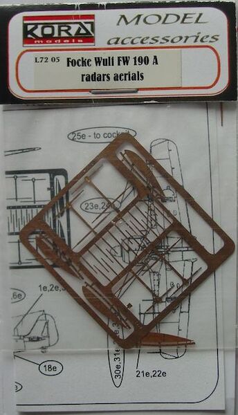 Focke Wulf FW190A Radar Aerials  L7205
