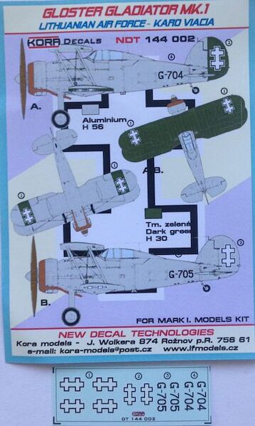 Gloster Gladiator MKI (Lithuanian AF)  NDT144002