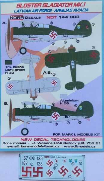 Gloster Gladiator MKI (Latvian AF)  NDT144003