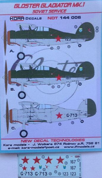 Gloster Gladiator MKI (Soviet Service)  NDT144006