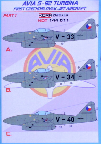 Avia S92 Turbina, First Czechoslovak Jet Aircraft part 1  NDT144011