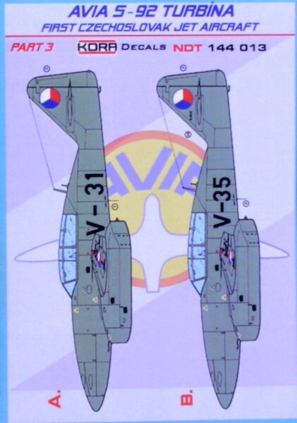 Avia CS92 Turbina, First Czechoslovak Jet Aircraft part 3 NDT144013