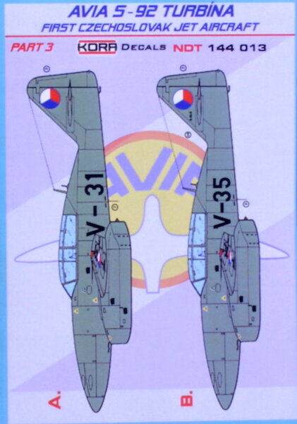 Avia CS92 Turbina, First Czechoslovak Jet Aircraft part 3  NDT144013