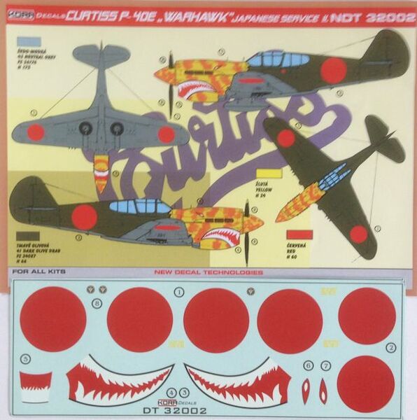 Curtiss P40E Warhawk in Japanese service Prt2 NDT32002