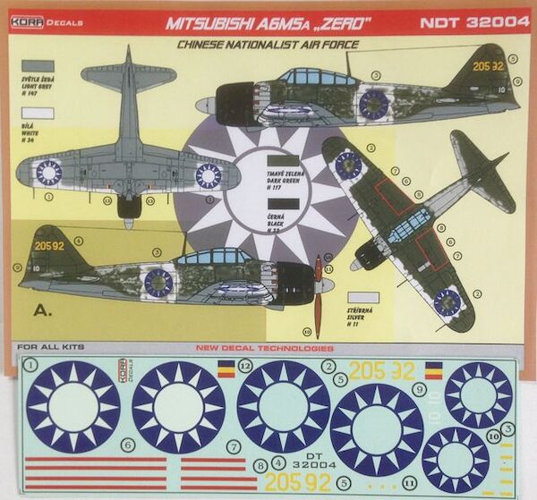 Mitsubishi A6M-5 Zero (Chinese Nationalist AF)  NDT32004