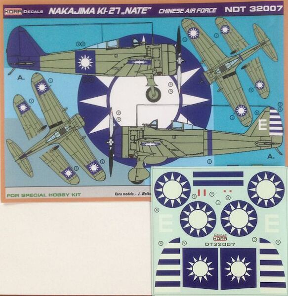 Nakajima Ki27B Nate (Chinese AF)  NDT32007