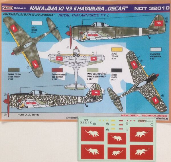 Nakajima Ki43-II Hayabusa (Oscar) (Royal Thai AF part 1)  NDT32010