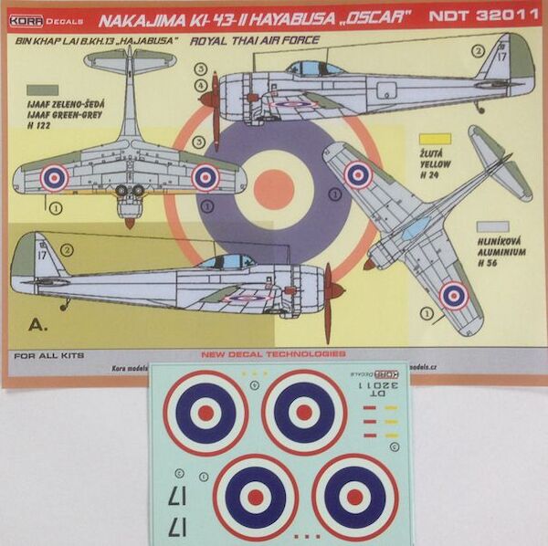 Nakajima Ki43-II Hayabusa (Oscar) (Royal Thai AF part 2)  NDT32011