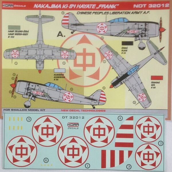 Nakajima Ki84 Hayate (Frank) (Chinese Peoples Liberation Army Air Force) NDT32012
