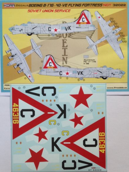 Boeing B17G Flying Fortress (Soviet Union Service)  NDT32022