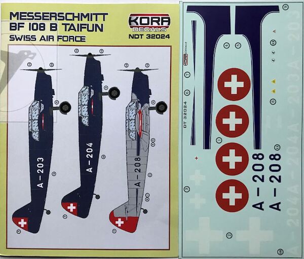 Messerschmitt BF108B Taifun (Swiss AF) NDT32024