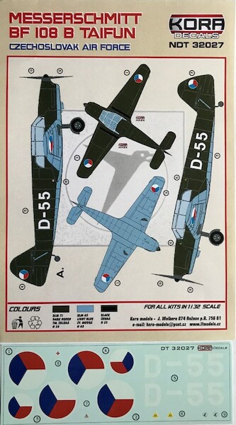 Messerschmitt BF108B Taifun (Czechoslovak AF)  NDT32027