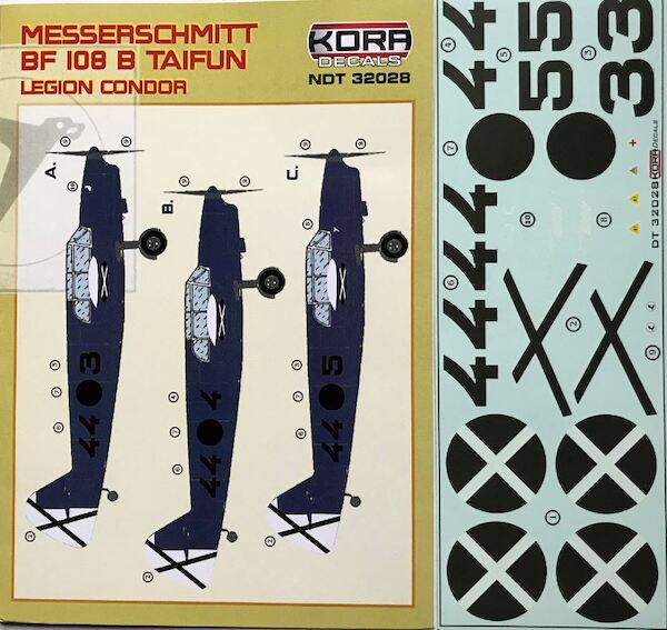 Messerschmitt BF108B Taifun (Legion Condor)  NDT32028