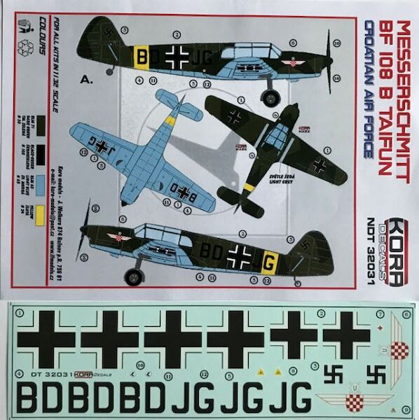 Messerschmitt BF108B Taifun (Croatian Air Force) NDT32031