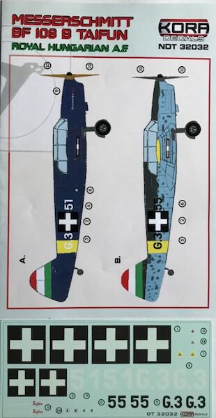 Messerschmitt BF108B Taifun (Royal Hungarian Air Force)  NDT32032