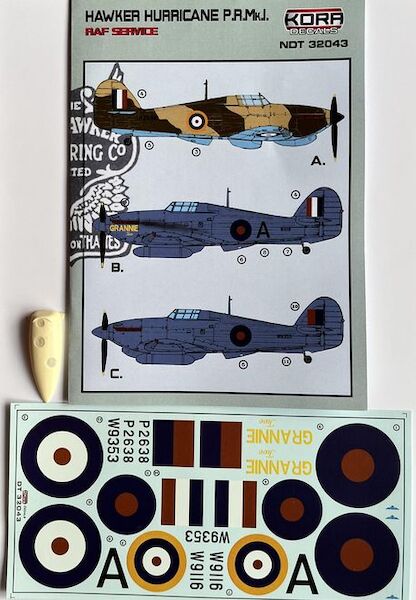 Hawker Hurricane PR MK1 (RAF Service) NDT32043