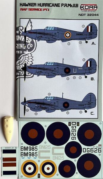 Hawker Hurricane PR MKIIB (RAF Service Part 1) NDT32044