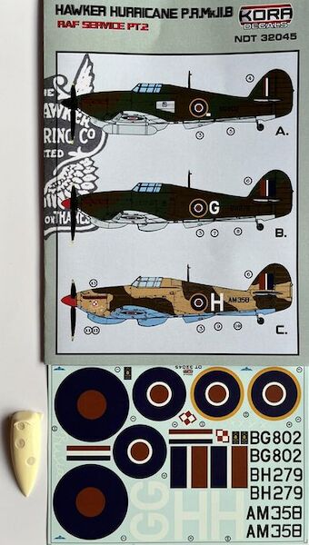 Hawker Hurricane PR MKIIB (RAF Service Part 2) NDT32045
