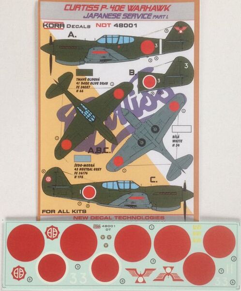 Curtiss P40E Warhawk in Japanese service Prt1 NDT48001