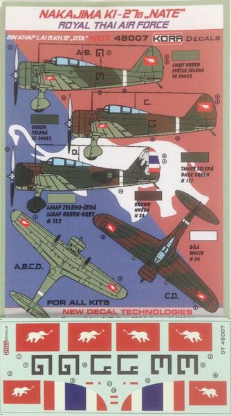 Nakajima Ki27B Nate (Royal Thai AF)  NDT48007