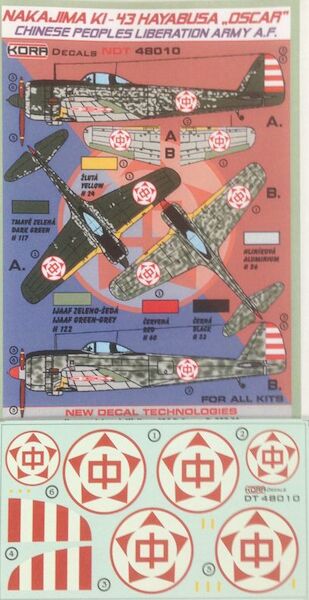 Nakajima Ki43 Hayabusa (Oscar) (Chinese Peoples Liberation Army Air Force) NDT48010