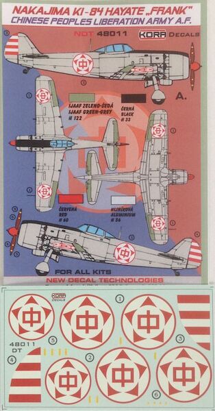 Nakajima Ki84 Hayate (Frank) (Chinese Peoples Liberation Army Air Force) NDT48011