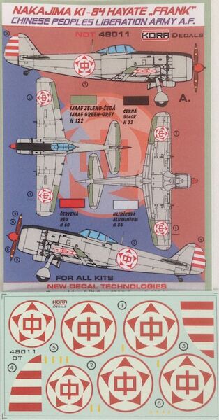 Nakajima Ki84 Hayate (Frank) (Chinese Peoples Liberation Army Air Force)  NDT48011