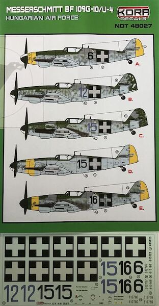 Messerschmitt BF109G-10/U-4 in Hungarian Air Force NDT48027
