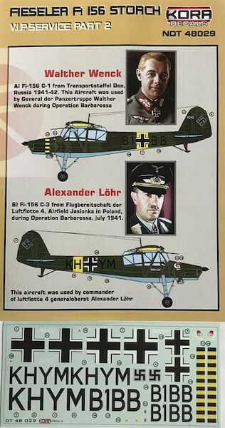 Fieseler Fi156C-1/C-3 Storch VIP service part 2 (Wenk, Löhr)  NDT48029