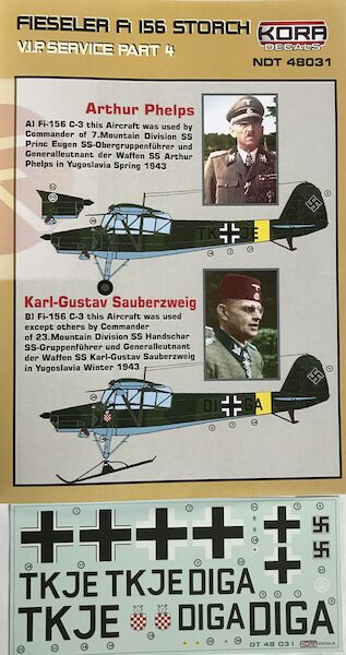 Fieseler Fi156C-3 Storch VIP service part 4 (Phelps, Sauberzweig) NDT48031