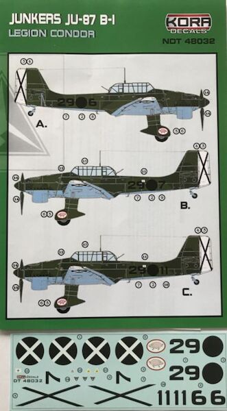 Junkers Ju87B-1 Stuka Legion Condor NDT48032