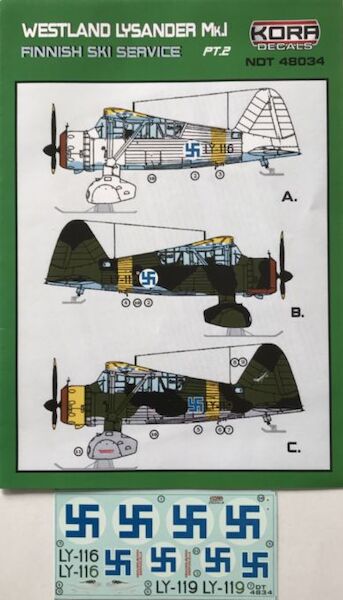 Westland Lysander MKI in Finnish Ski Service Part 2  NDT48034