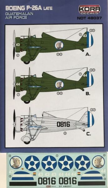 Boeing P26A late (Guatemalan AF)  NDT48037