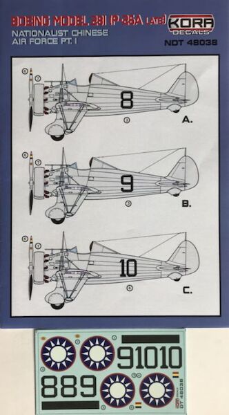 Boeing model 281 (P26A late) (Nationalist Chinese AF) Part 1 NDT48038