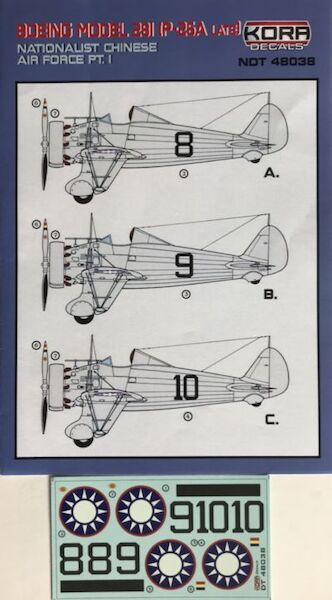 Boeing model 281 (P26A late) (Nationalist Chinese AF) Part 1  NDT48038