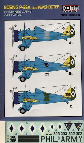 Boeing P26A late (Philipine Army AF)  NDT48040