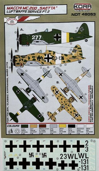 Macchi MC200 'Saetta' Luftwaffe Service Part 2  NDT48053