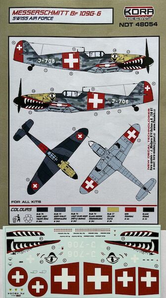Messerschmitt BF109G-6 'Swiss Air force' NDT48054