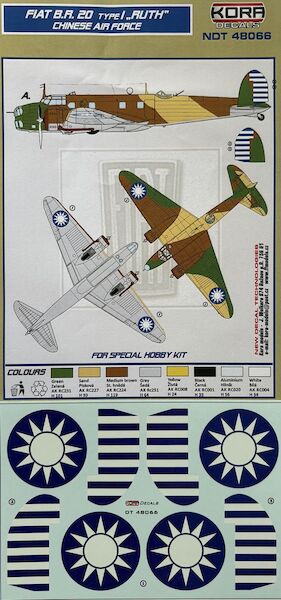 FIAT BR.20 Chinese Air Force  NDT48066