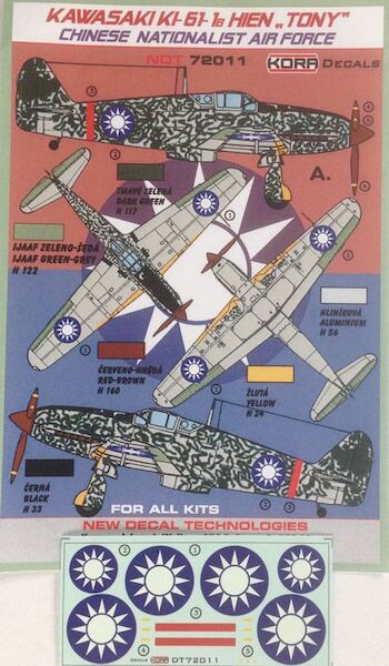 Kawasaki Ki61-1 Hien (Tony) (Chinese Nationalist AF) NDT72011