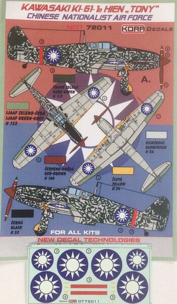 Kawasaki Ki61-1 Hien (Tony) (Chinese Nationalist AF)  NDT72011