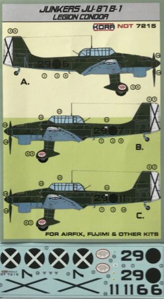 Junkers Ju87B-1 Stuka Legion Condor  NDT72015