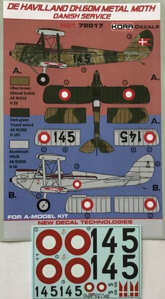 De Havilland DH60M Metal Moth in Danish Service NDT72017