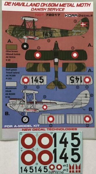 De Havilland DH60M Metal Moth in Danish Service  NDT72017