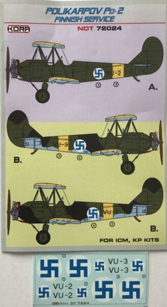 Polikarpov Po2 in Finnish Service NDT72024