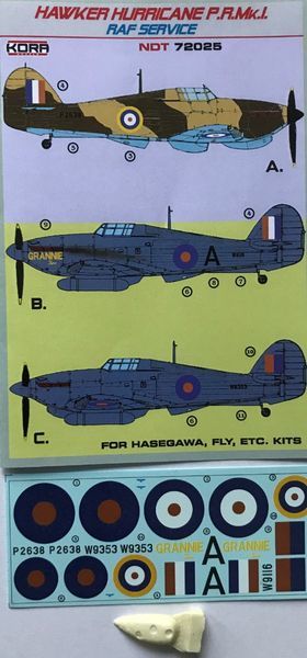 Hawker Hurricane PR MKI in RAF service  NDT72025