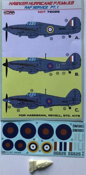 Hawker Hurricane PR MKIIB in RAF service Part 1 NDT72026