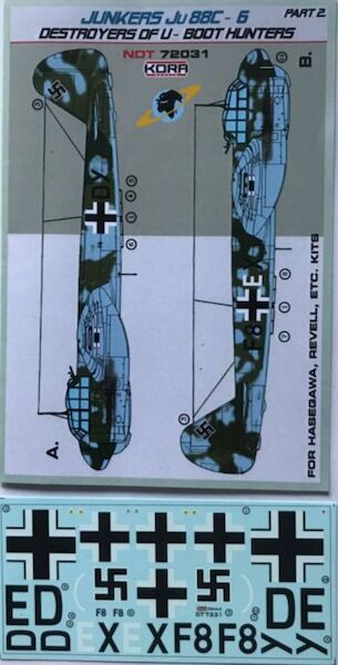 Junkers Ju88C-6 Destroyers of U-Boat Hunters Part 2 NDT72031